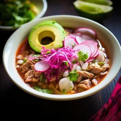  Pozole! A Hearty Mexican Stew Bursting with Flavor and Texture, Perfect for Chasing Away the Chilly San Francisco Fog